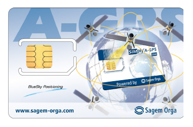 GPS-SIM-Karte von Sagem Orga