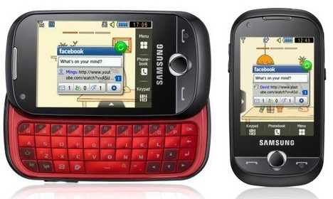 Das Samsung CorbyPro B5310 bietet einen einfachen Zugang zum Internet