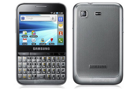 Das Samsung Galaxy Pro erscheint im Blackberry-Format