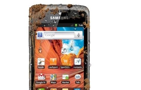 Das Samsung Galaxy Xcover ist gegen Schmutz und Staub gesch�tzt