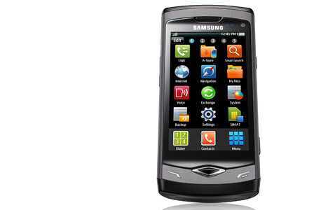 Das Samsung Wave ist das erste Smartphone mit Bada OS und einem Super-AMOLED-Touchscreen