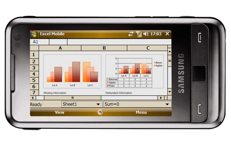 Samsung Omnia: Vorbild f�r das erste Google-Handy von Samsung