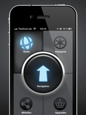 Skobbler GPS Navigation 2 auf dem iPhone
