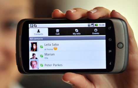 Skype auf dem Android-Handy