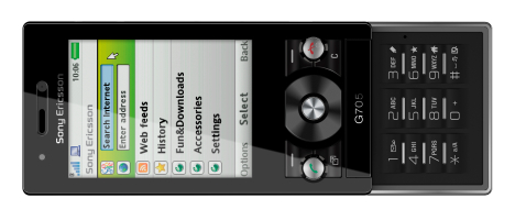 GPS und WLAN im Sony Ericsson G705 vereint