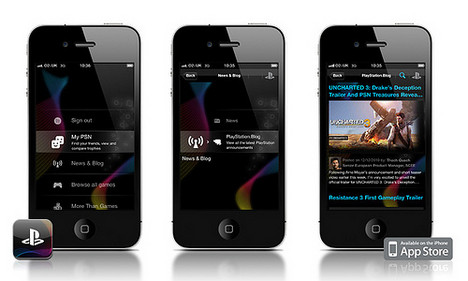 Die Sony-Playstation-App auf dem iPhone