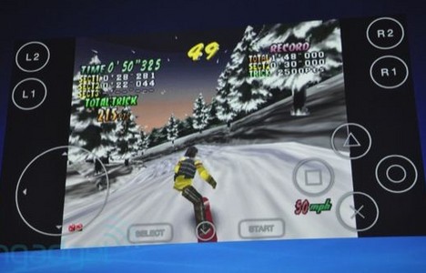 Sony Playstation auf dem Android-Handy (Bild: Engadget)