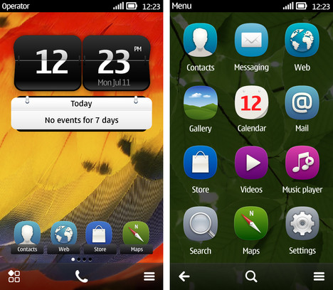 Symbian Belle ist etwas h�bscher als Anna