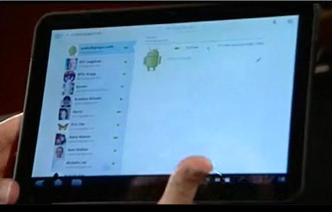Google hat bereits ein Tablet mit Android Honeycomb gezeigt