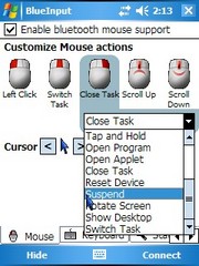 BlueInput: Maus und Tastatur ans Smartphone andocken