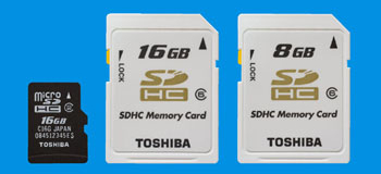 Die neuen SD-Karten von Toshiba