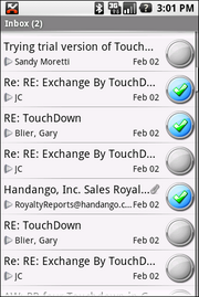 TouchDown: Mit dem Google-Handy auf den Exchange-Server zugreifen