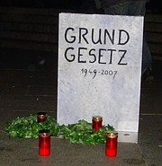 Momentaufnahme von der Demo in K�ln (Bild: Arbeitskreis Vorratsdatenspeicherung)