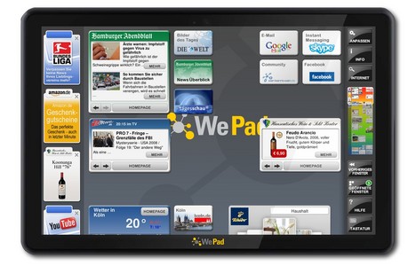 Das WePad gibt es schon f�r 449 Euro, mit UMTS aber erst f�r 569 Euro