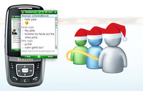 Windows Live Messenger auf dem Handy