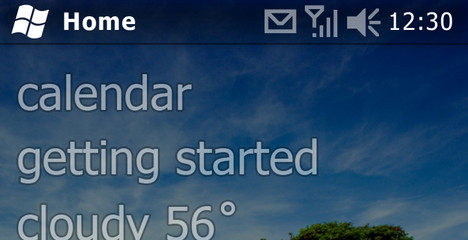So wird Windows Mobile 6.5 letztlich aussehen
