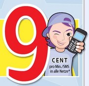 Allmobil: Versteckter 9-Cent-Tarif