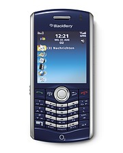 Das Blackberry Pearl: Nicht ganz so wuchtig