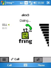 �ber den Mulit-Messenger Fring kann man auch telefonieren