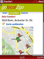 GoLocal: Mit dem Handy die Umgebung absuchen