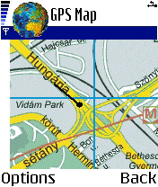 GPSMap weist die Richtung