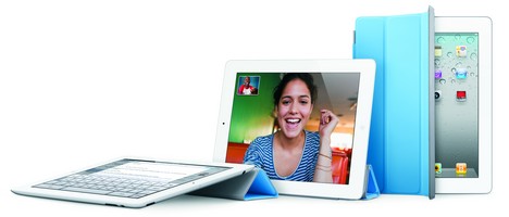 Das iPad 2 mit Smart Cover