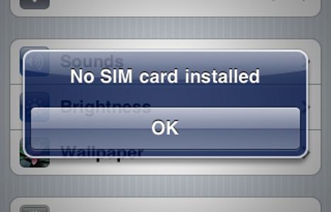 Auf einigen iPhone 4S wird die SIM-Karte nicht mehr erkannt