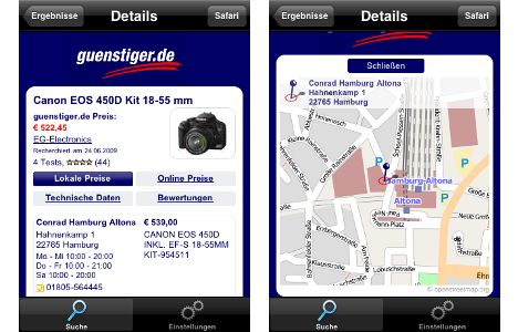 guenstiger.de zeigt die g�nstigsten Preis online und in der N�he