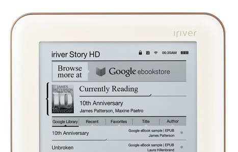 iRiver Story HD mit Google eBooks