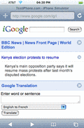 iGoogle f�rs iPhone (Bild: googlesystem. blogspot.com)