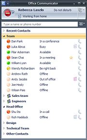 Microsoft Office Communicator