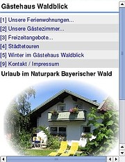 So k�nnte auch Ihre mobile Website aussehen