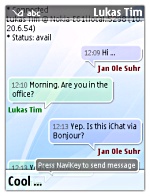 IRC-Client f�r Symbian OS S60